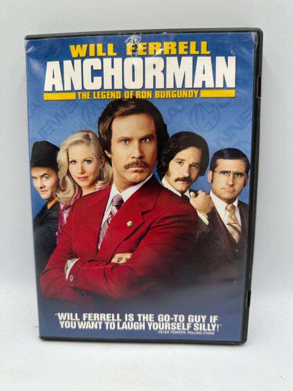 Anchorman The Legend Of Ron Burgundy DVD PG13 Will Ferrell DreamWorks 2004